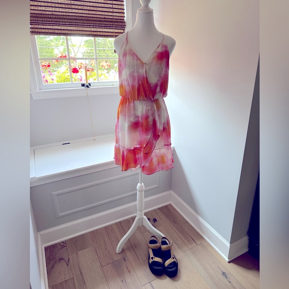 Parker Vibrant Tie-Dye Dress